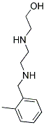 2-((2-((2-METHYLBENZYL)AMINO)ETHYL)AMINO)ETHANOL Struktur