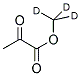 METHYL-D3 PYRUVATE Struktur