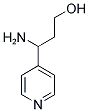 3-AMINO-3-PYRIDIN-4-YL-PROPAN-1-OL Struktur