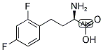 (R)-2-AMINO-4-(2,4-DIFLUORO-PHENYL)-BUTYRIC ACID Struktur