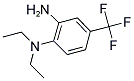 N-[2-AMINO-4-(TRIFLUOROMETHYL)PHENYL]-N,N-DIETHYLAMINE Struktur