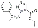 ETHYL 5-AMINO-1-(2-METHOXYPHENYL)-1H-PYRAZOLE-4-CARBOXYLATE Struktur