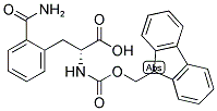 FMOC-D-2-CARBAMOYLPHE Struktur