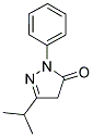 5-ISOPROPYL-2-PHENYL-2,4-DIHYDRO-PYRAZOL-3-ONE Struktur