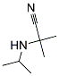 2-(ISOPROPYLAMINO)-2-METHYLPROPANENITRILE Struktur