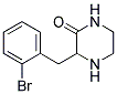 3-(2-BROMO-BENZYL)-PIPERAZIN-2-ONE Struktur