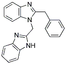 1-(1H-BENZIMIDAZOL-2-YLMETHYL)-2-BENZYL-1H-BENZIMIDAZOLE Struktur