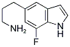 7-FLUORO-1H-INDOLE-5-PROPYLAMINE Struktur