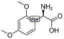 (R)-AMINO-(2,4-DIMETHOXY-PHENYL)-ACETIC ACID Struktur