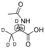 N-ACETYL-L-ALANINE-2,3,3,3-D4 Struktur