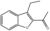 1-(3-ETHYL-1-BENZOFURAN-2-YL)ETHANONE Struktur