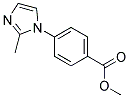 METHYL 4-(2-METHYL-1H-IMIDAZOL-1-YL)BENZENECARBOXYLATE Struktur