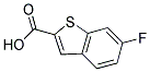 6-FLUORO-1-BENZOTHIOPHENE-2-CARBOXYLIC ACID Struktur