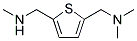 N-((5-[(DIMETHYLAMINO)METHYL]-2-THIENYL)METHYL)-N-METHYLAMINE Structure