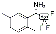 (1S)-1-(2,5-DIMETHYLPHENYL)-2,2,2-TRIFLUOROETHYLAMINE Struktur