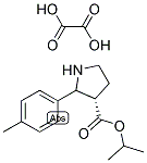 ISOPROPYL (3S)-2-(4-METHYLPHENYL)-3-PYRROLIDINECARBOXYLATE OXALATE Struktur