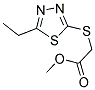 METHYL [(5-ETHYL-1,3,4-THIADIAZOL-2-YL)SULFANYL]ACETATE Struktur