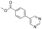 METHYL 4-(5-PYRIMIDINYL)BENZOATE Struktur