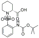 (R)-1-(2-TERT-BUTOXYCARBONYLAMINO-BENZENESULFONYL)-PIPERIDINE-2- CARBOXYLIC ACID Struktur