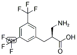 (S)-2-AMINOMETHYL-3-(3,5-BIS-TRIFLUOROMETHYL-PHENYL)-PROPIONIC ACID Struktur