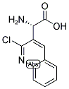 (S)-AMINO-(2-CHLORO-QUINOLIN-3-YL)-ACETIC ACID Struktur