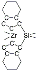 RAC-DIMETHYLSILYLBIS-(4,5,6,7-TETRAHYDRO-1-INDENYL)ZIRCONIUM(IV)DIMETHYL Struktur