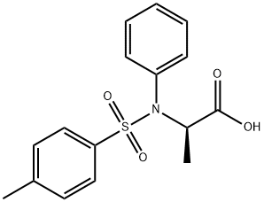 N-[(4-METHYLPHENYL)SULFONYL]-N-PHENYLALANINE Struktur