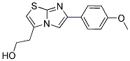 2-[6-(4-METHOXY-PHENYL)-IMIDAZO[2,1-B]THIAZOL-3-YL]-ETHANOL Struktur