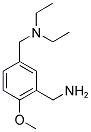 [3-(AMINOMETHYL)-4-METHOXYBENZYL]DIETHYLAMINE Struktur