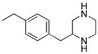 2-(4-ETHYL-BENZYL)-PIPERAZINE Struktur