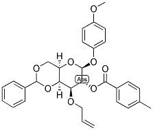 4-METHOXYPHENYL 3-O-ALLYL-4,6-O-BENZYLIDENE-2-O-(4-METHYLBENZOYL)-BETA-D-GALACTOPYRANOSIDE price.