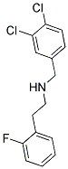 N-(3,4-DICHLOROBENZYL)-2-(2-FLUOROPHENYL)ETHANAMINE Struktur