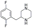 2-(2,5-DIFLUORO-BENZYL)-PIPERAZINE Struktur