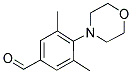 3,5-DIMETHYL-4-MORPHOLIN-4-YL-BENZALDEHYDE Struktur