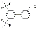 3',5'-DI-(TRIFLUOROMETHYL)-BIPHENYL-3-CARBALDEHYDE Struktur