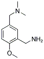 [3-(AMINOMETHYL)-4-METHOXYBENZYL]DIMETHYLAMINE Struktur