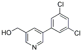 [5-(3,5-DICHLOROPHENYL)PYRIDIN-3-YL]METHANOL Struktur