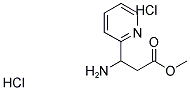 3-AMINO-3-PYRIDIN-2-YL-PROPIONIC ACID METHYL ESTER DIHYDROCHLORIDE Struktur