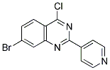 7-BROMO-4-CHLORO-2-PYRIDIN-4-YL-QUINAZOLINE Struktur