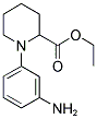 1-(3-AMINO-PHENYL)-PIPERIDINE-2-CARBOXYLIC ACID ETHYL ESTER Struktur