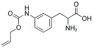 D, L-PHE(3-NH-ALLOC) Struktur