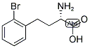 (S)-2-AMINO-4-(2-BROMO-PHENYL)-BUTYRIC ACID Struktur