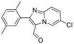 6-CHLORO-2-(2,5-DIMETHYLPHENYL)IMIDAZO[1,2-A]PYRIDINE-3-CARBALDEHYDE Structure