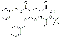 BOC-DL-GLA(OBZL)2-OH Struktur