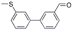 3'-METHYLSULFANYLBIPHENYL-3-CARBALDEHYDE Struktur