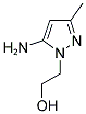 2-(5-AMINO-3-METHYL-PYRAZOL-1-YL)-ETHANOL Struktur