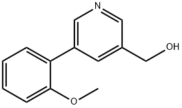 [5-(2-METHOXYPHENYL)PYRIDIN-3-YL]METHANOL Struktur