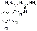 LAMOTRIGINE-13C3 Struktur