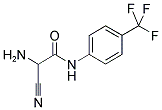 2-AMINO-2-CYANO-N-(4-TRIFLUOROMETHYL-PHENYL)-ACETAMIDE Struktur