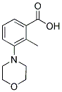 2-METHYL-3-MORPHOLIN-4-YL-BENZOIC ACID Struktur